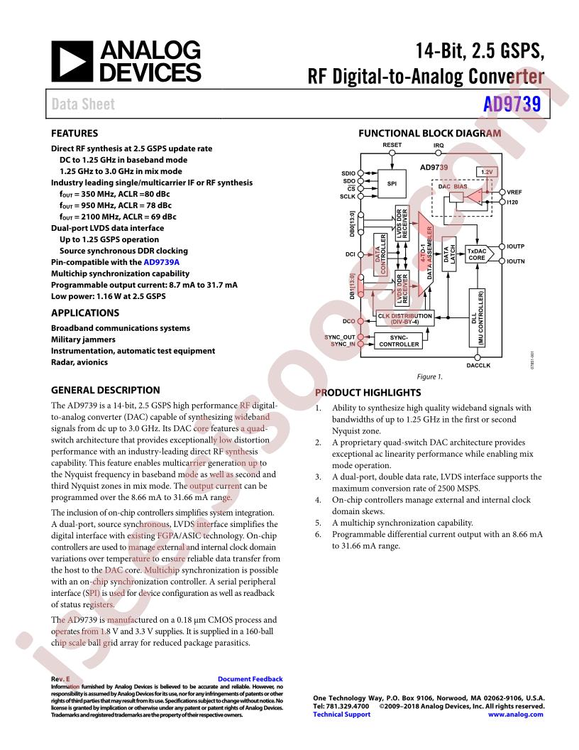 AD9739