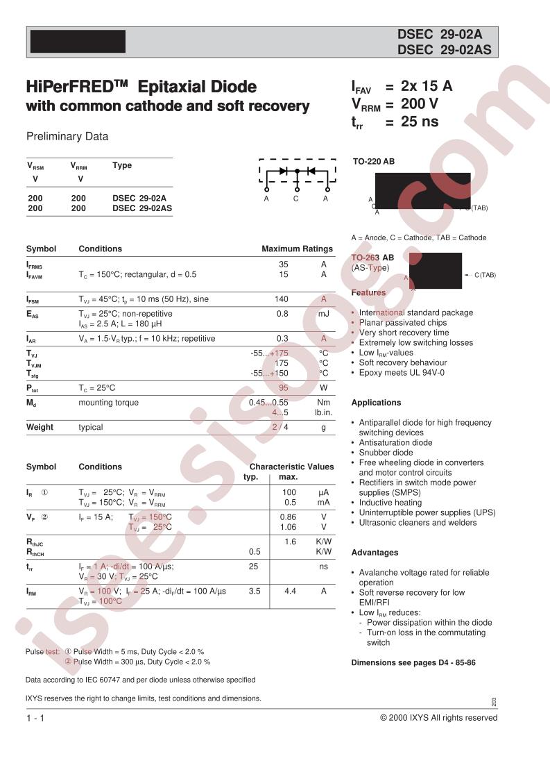 DSEC29-02A/AS