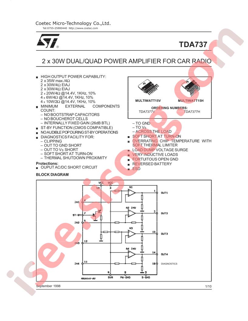 TDA7377