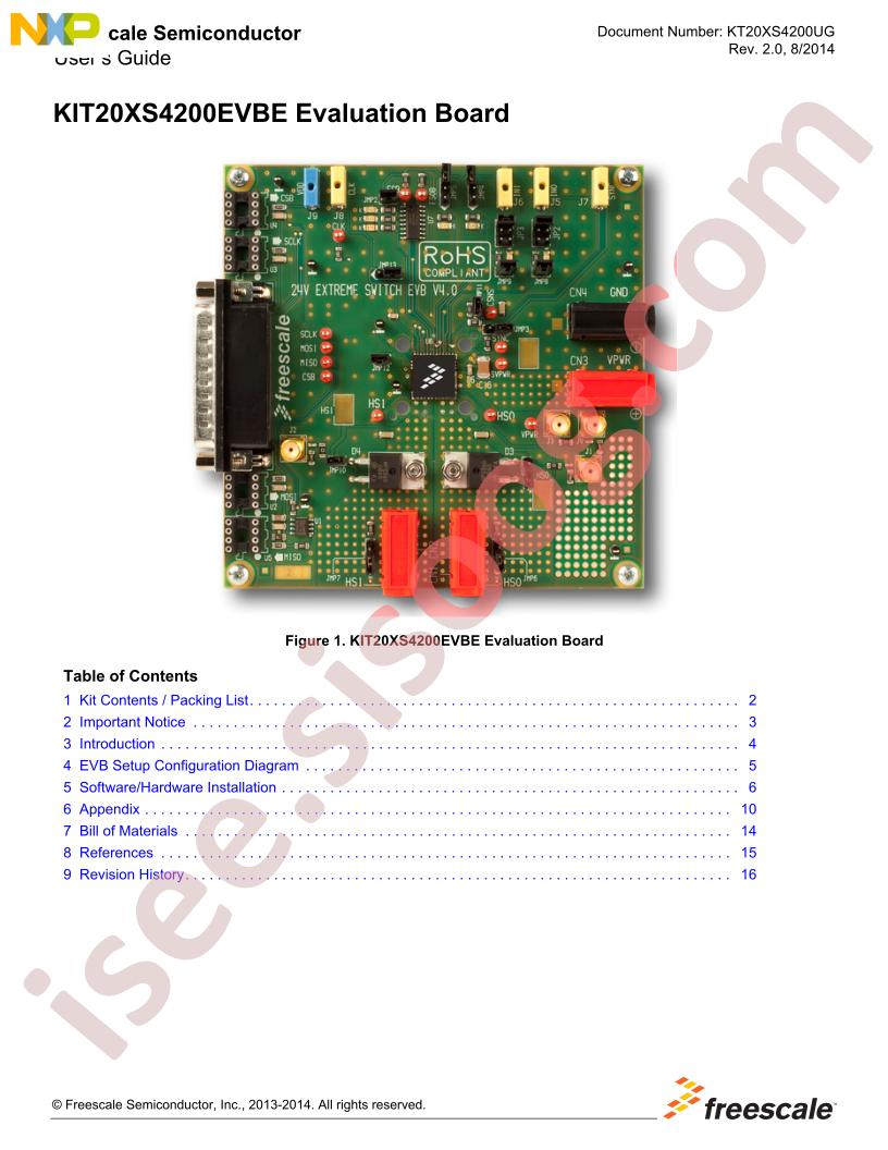 KIT20XS4200EVBE User Guide