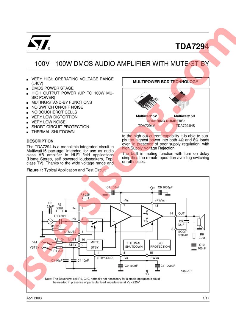 TDA7294