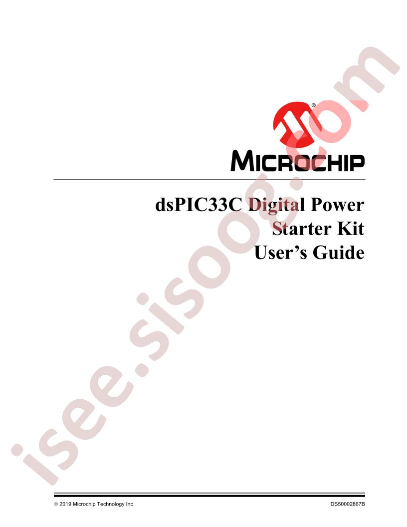 dsPIC33C Digital Power Starter Kit Guide