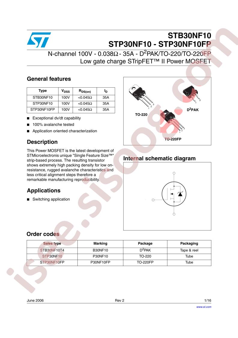 ST(B,P)30NF10(FP)