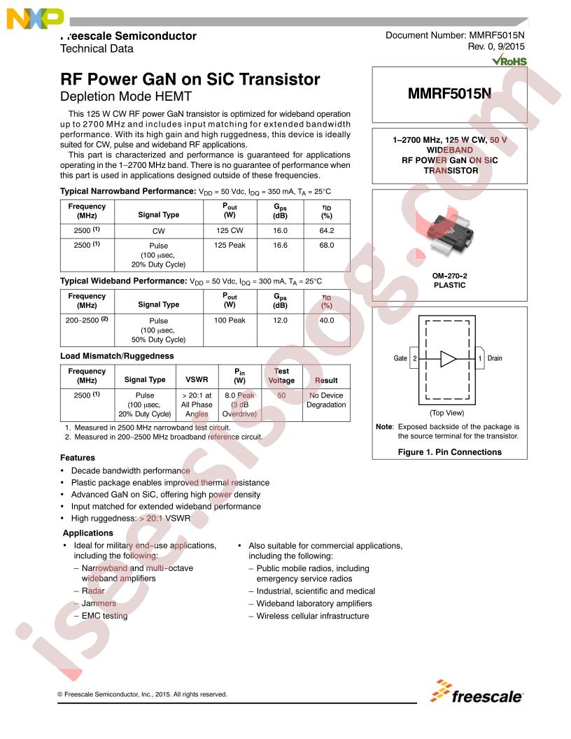 MMRF5015N