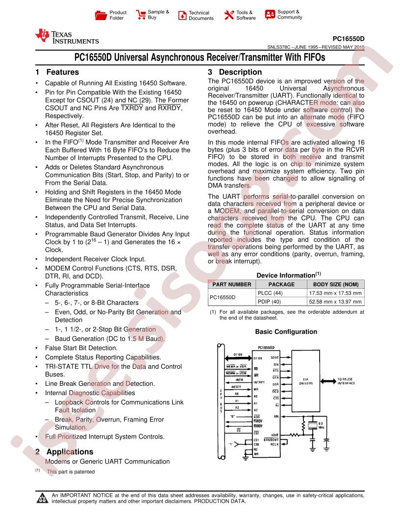 PC16550D