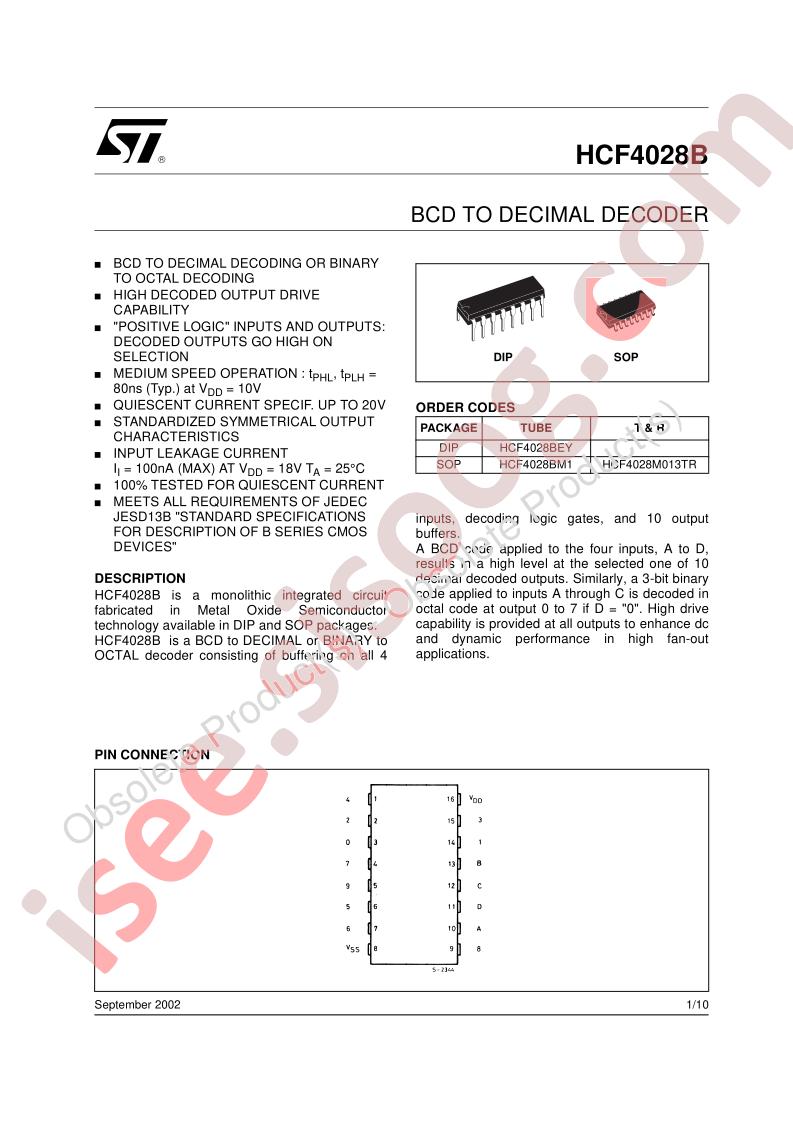 HCF4028B