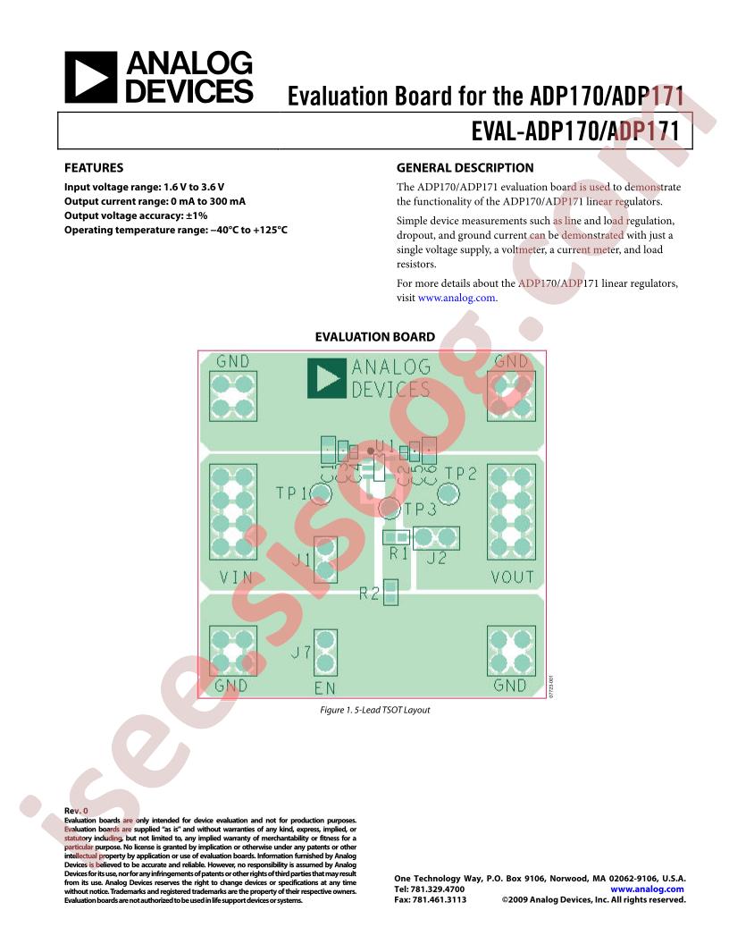 EVAL-ADP170/171