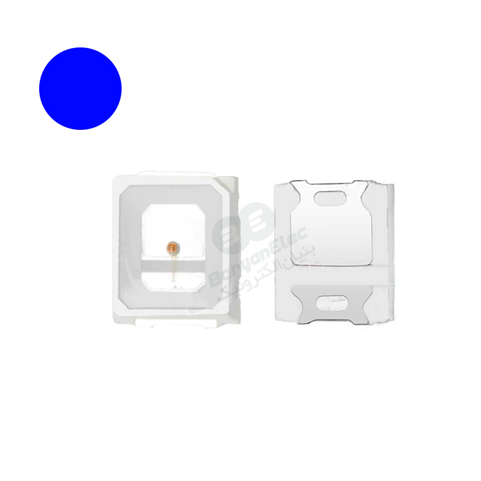 SMD LED پکیج 2835 آبی / بسته 50 تایی