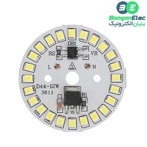 ال ای دی 12W 220V سفید مهتابی