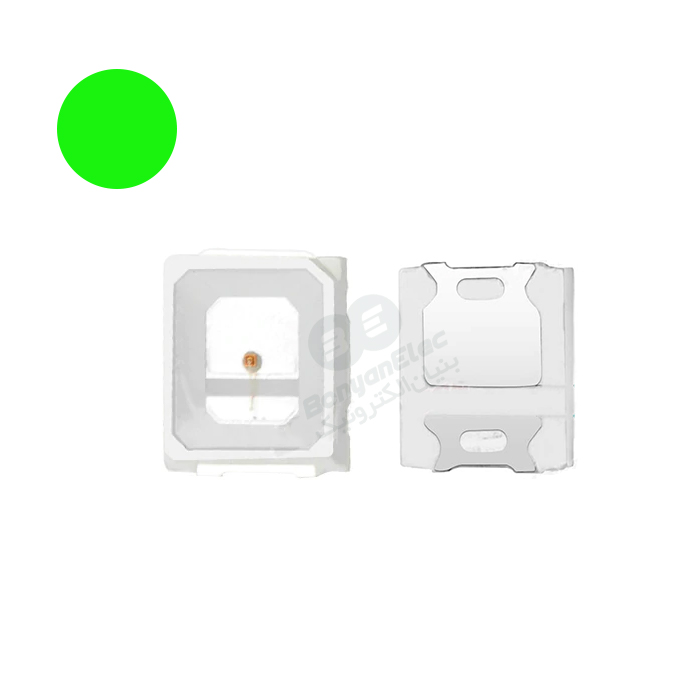 SMD LED پکیج 2835 سبز / بسته 50 تایی