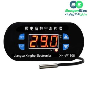 ماژول ترموستات دیجیتال XH-W1308 با قابلیت کنترل لوازم برقی و نمایش دما