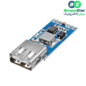 ماژول رگولاتور DC به DC کاهنده دارای ورودی 6V تا 26V و خروجی 3A 5V USB