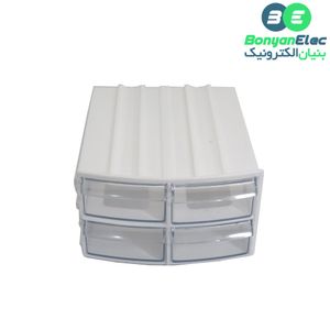 جعبه قطعات الکترونیکی دارای ابعاد 65X105X115mm