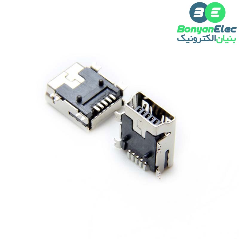 کانکتور USB-B Mini SMD مادگی