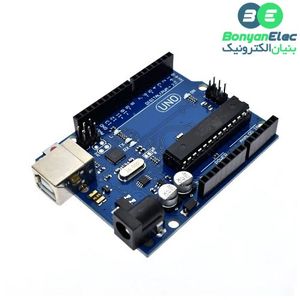 برد آردوینو Uno R3 با پردازنده مرکزی ATmega328P