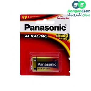 باتری کتابی 9 ولت آلکالاین مارک Panasonic