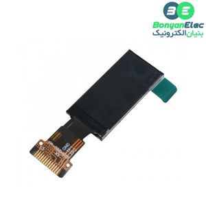 نمایشگر TFT تمام رنگ 0.96 اینچ دارای کابل فلت 13 پین و ارتباط SPI