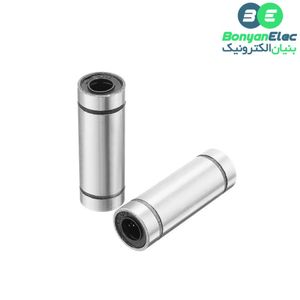 بلبرینگ خطی LM10UU سایز 10X19X55mm مناسب پرینترهای سه بعدی بسته2 تایی