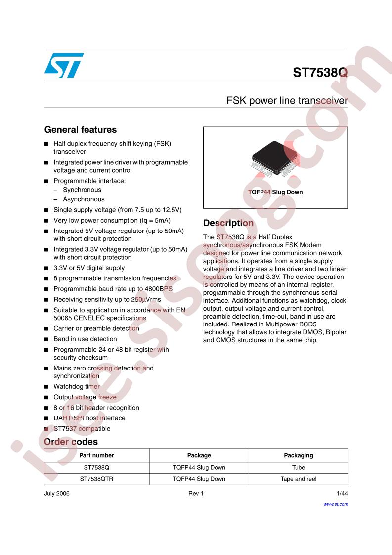 ST7538Q