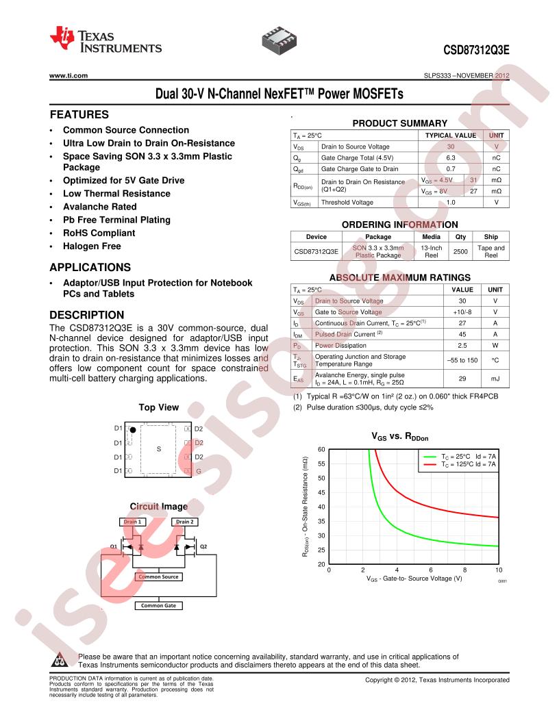 CSD87312Q3E