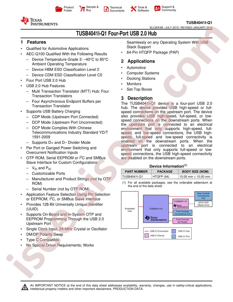 TUSB4041I-Q1
