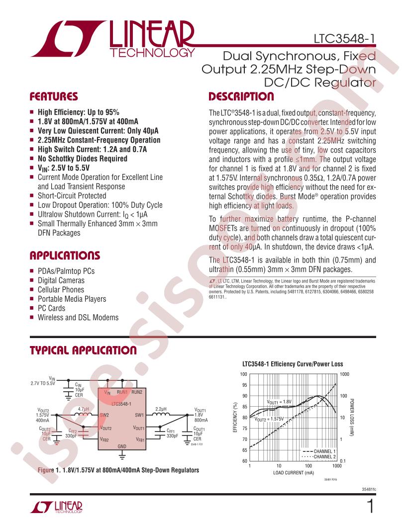 LTC3548-1