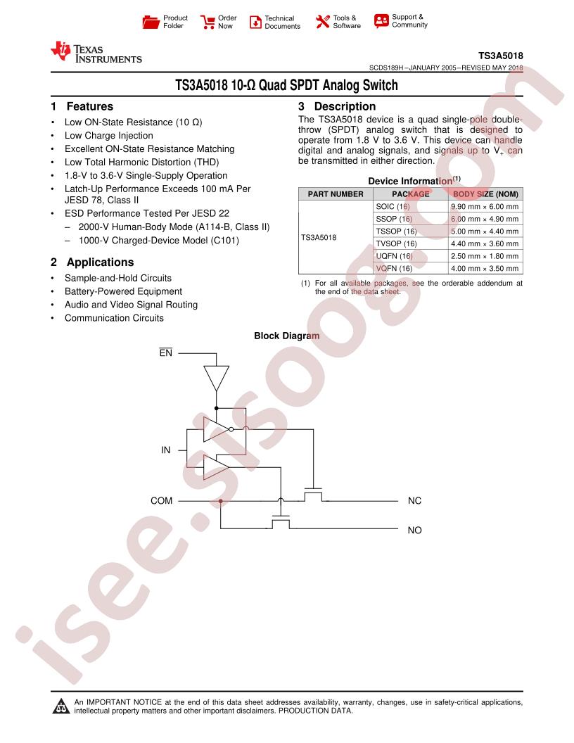 TS3A5018