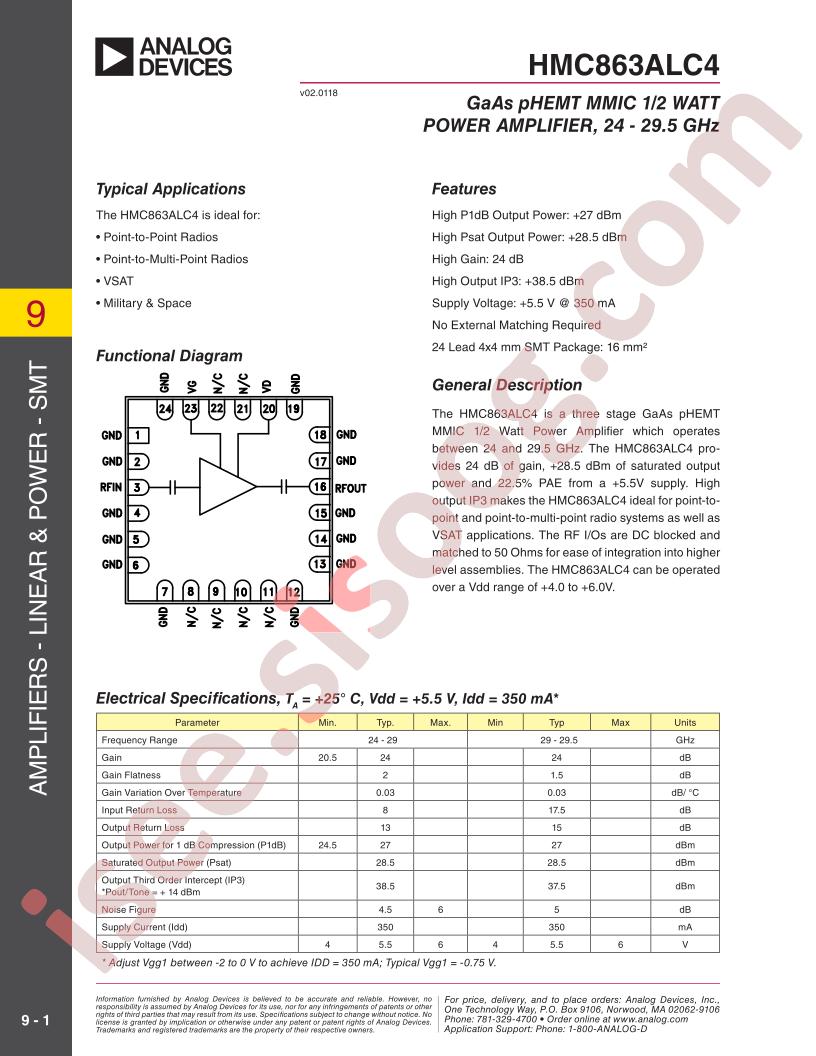 HNC863ALC4 Datasheet