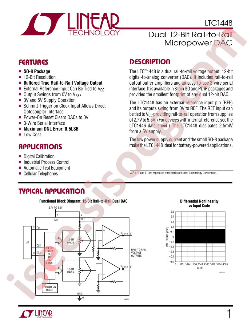 LTC1448 Datasheet