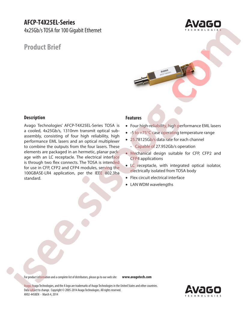 AFCP-T4X25EL