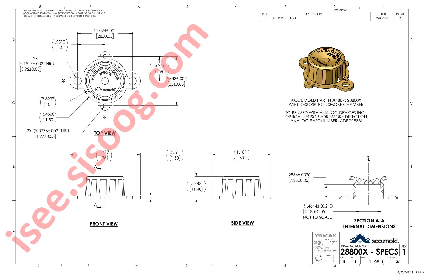 EVAL CHAMBER Drawing