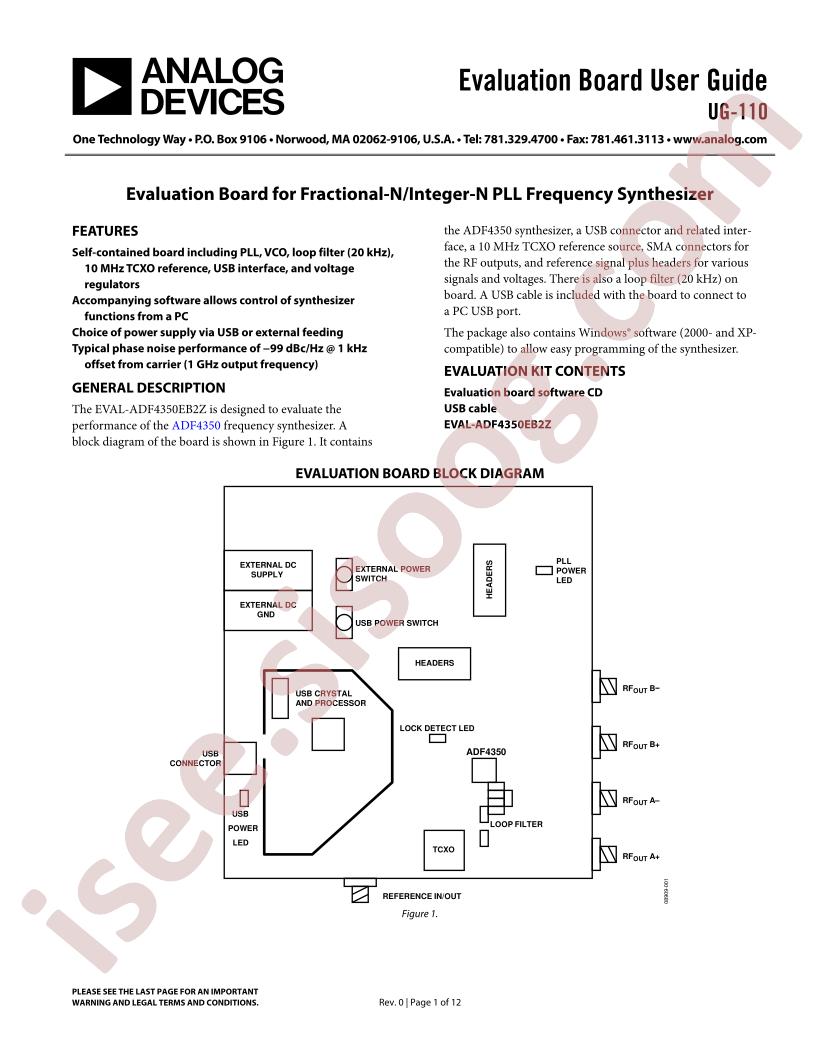 EVAL-ADF4350EB2Z