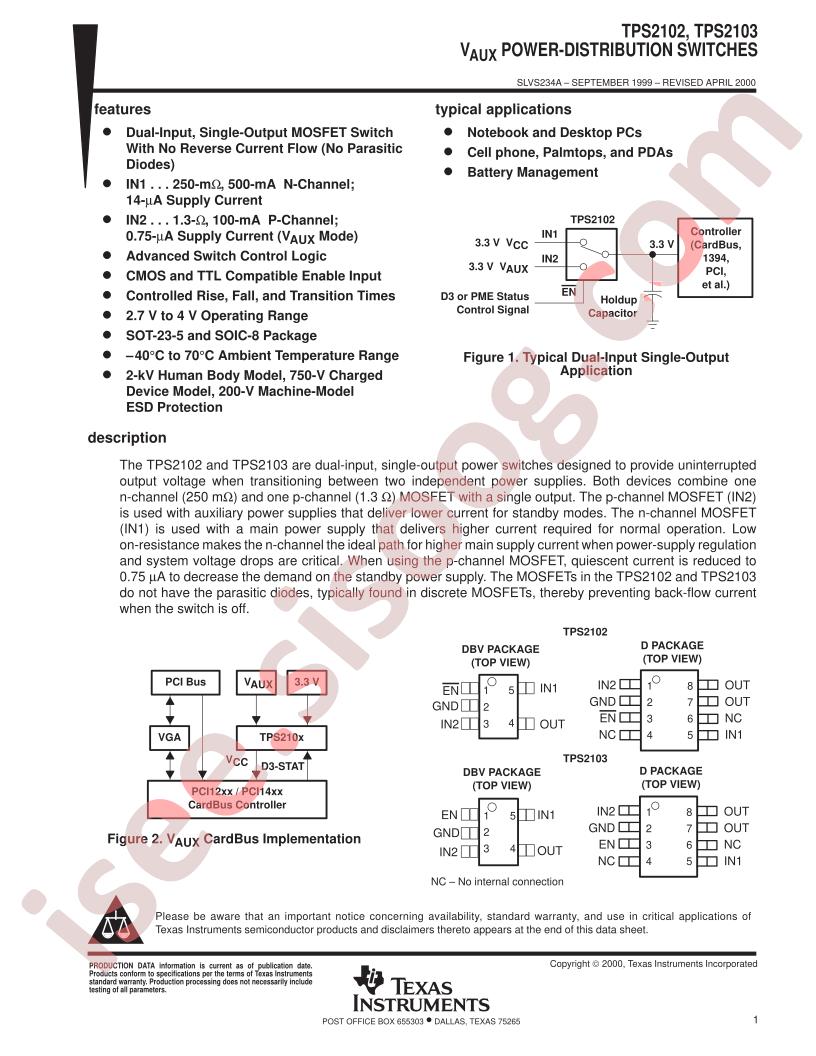 TPS2102/03