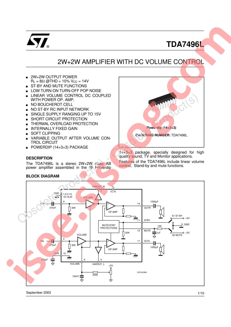 TDA7496L