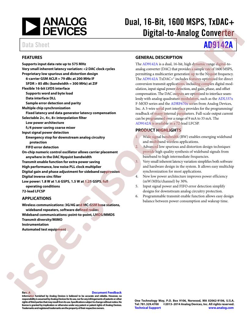 AD9142A