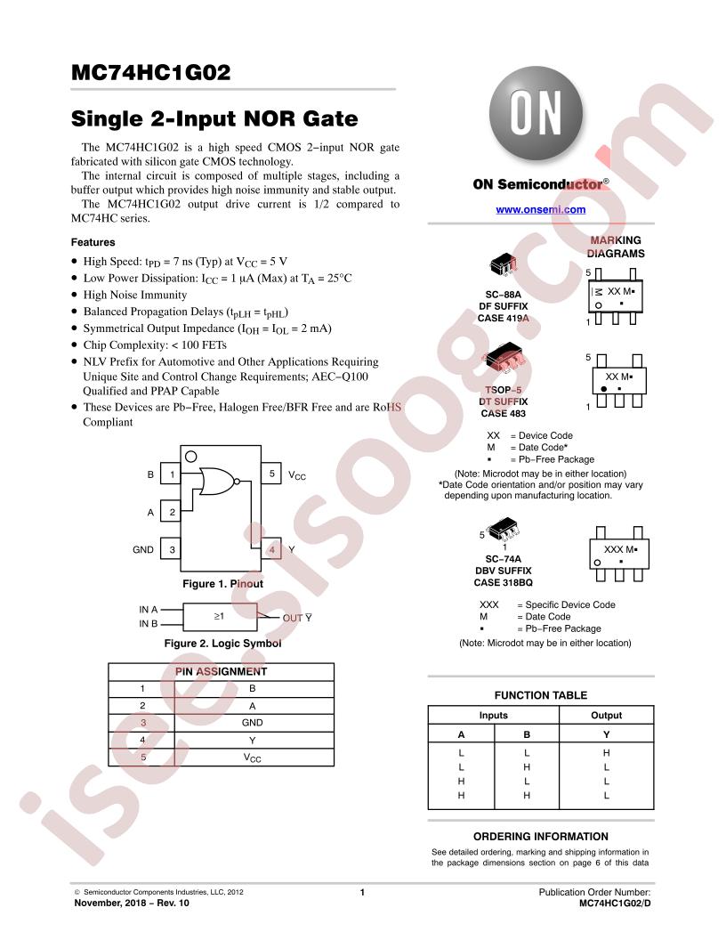 MC74HC1G02