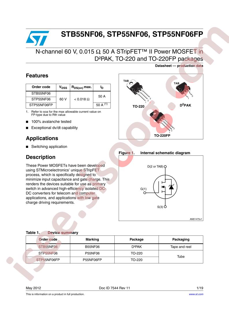 STx55NF06(-1,FP)