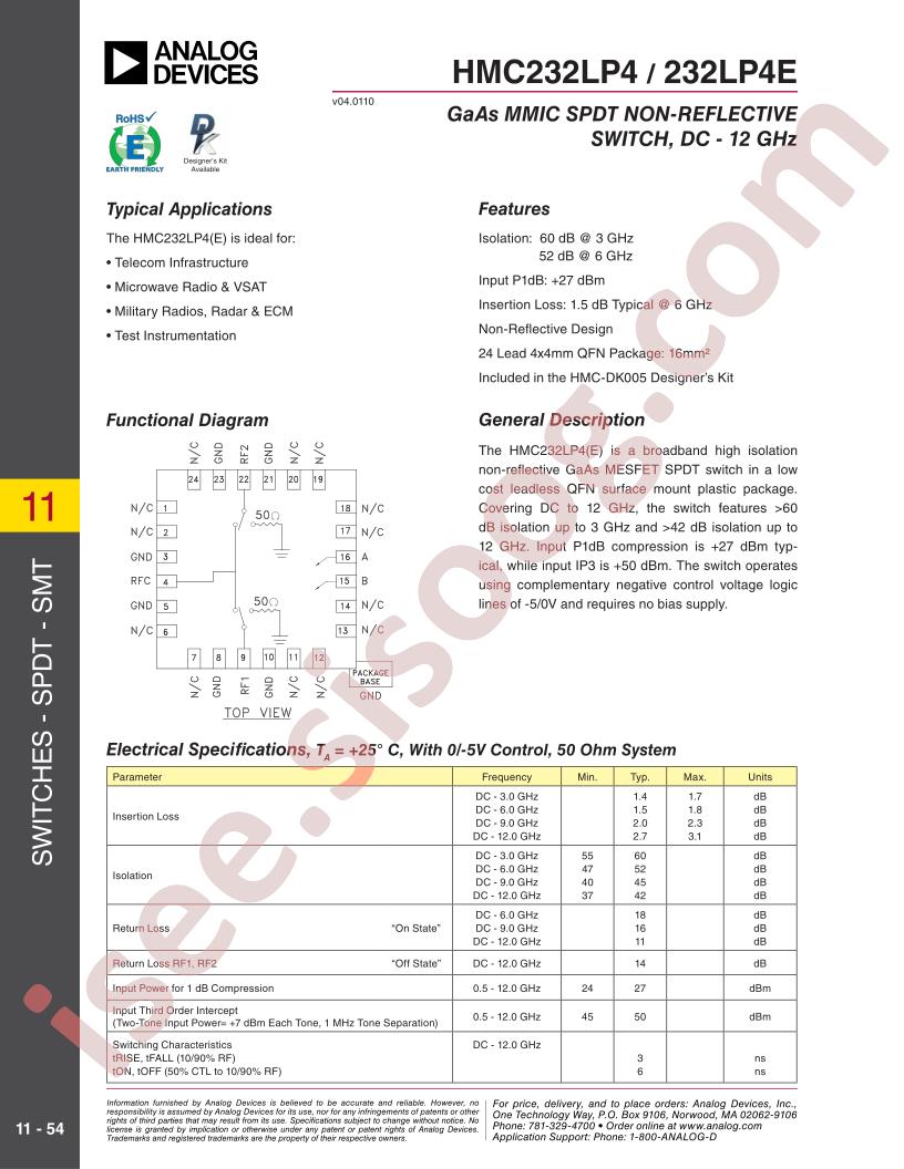HMC232LP4(E)