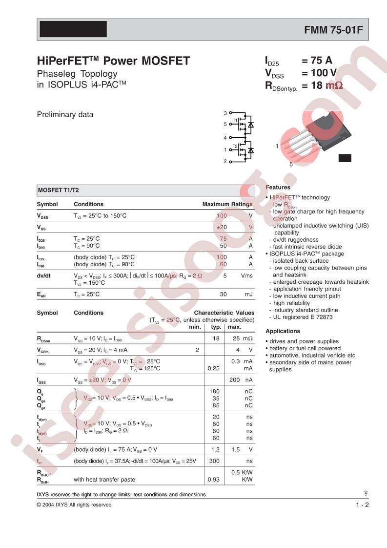 FMM75-01F