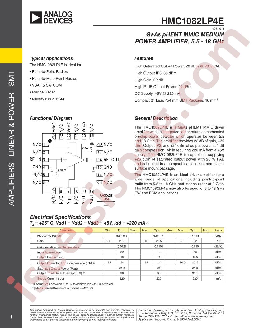 HMC1082LP4E