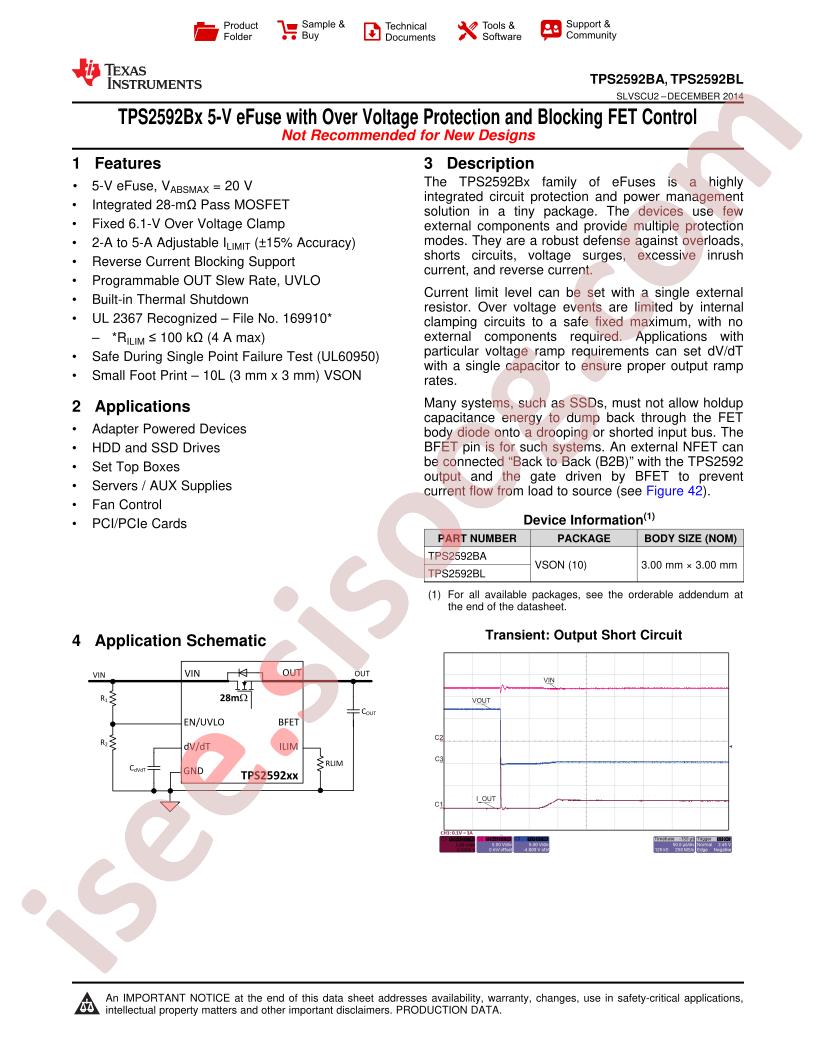 TPS2592BA,BL