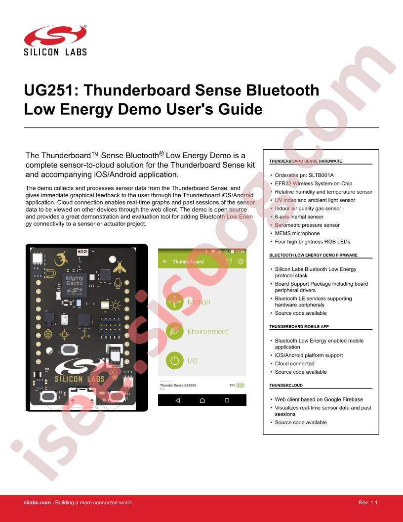 SLTB001A App User Guide