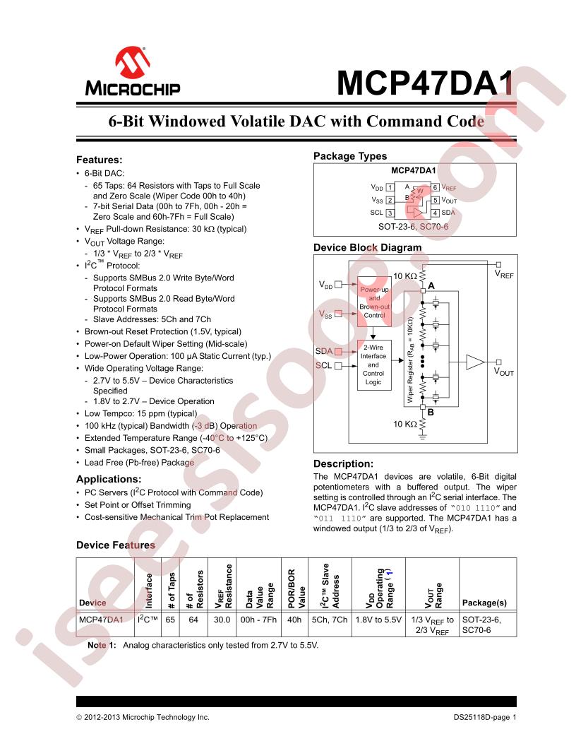 MCP47DA1