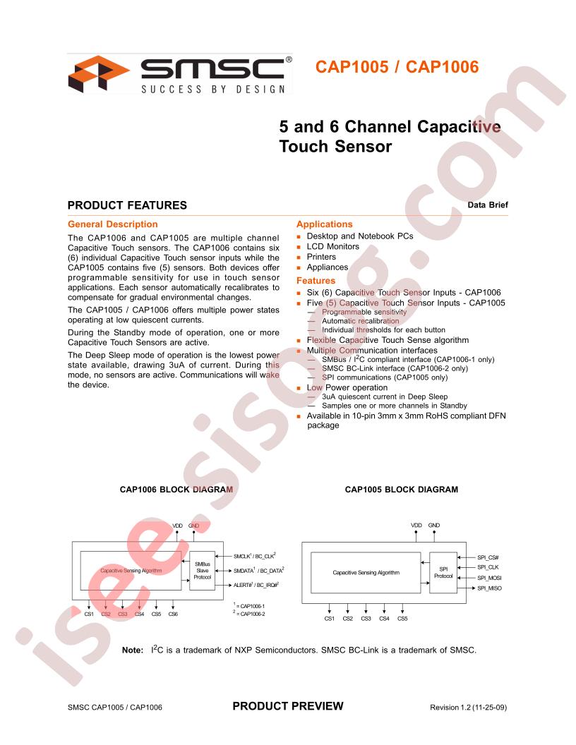 CAP1005/06 Brief