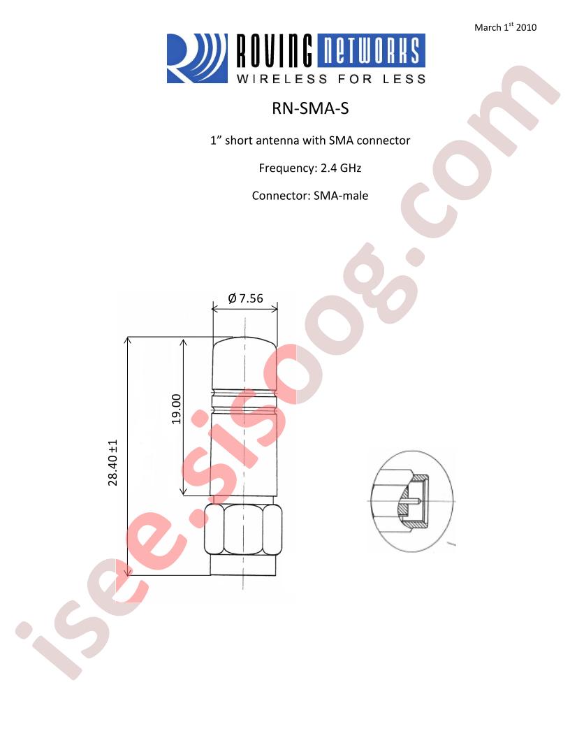 RN-SMA-S Drawing