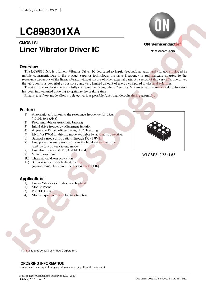 LC898301XA
