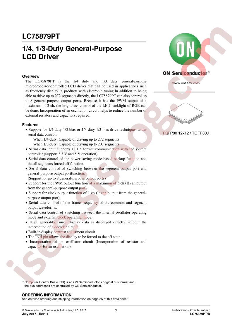 LC75879PT
