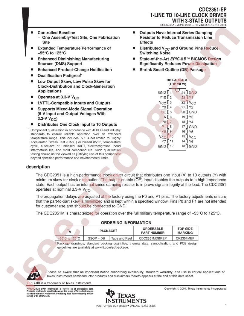 CDC2351-EP
