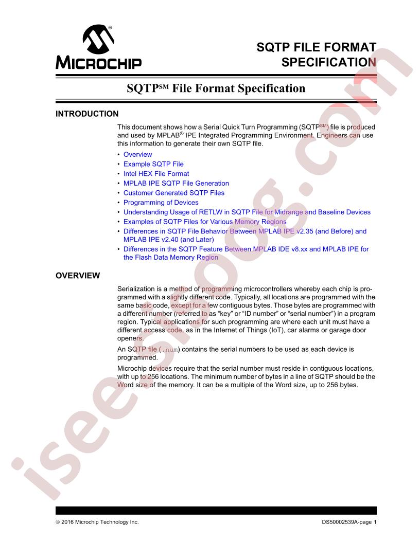 SQTP File Format Specification~