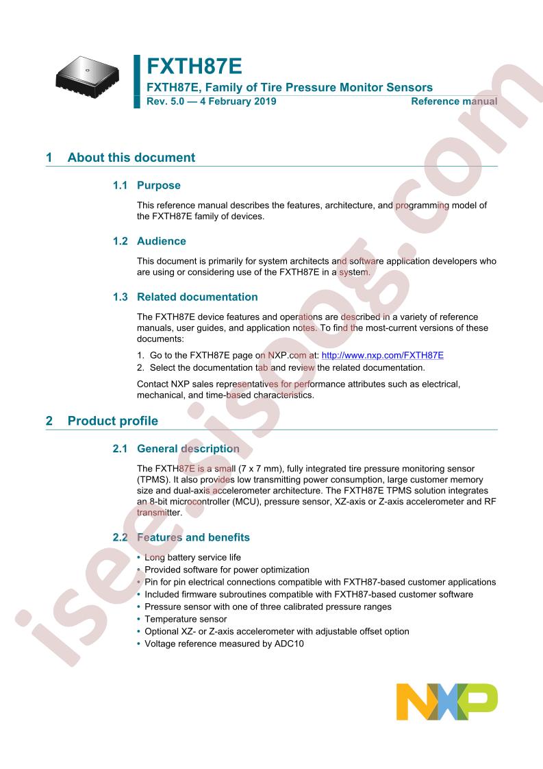 FXTH87E Reference Manual